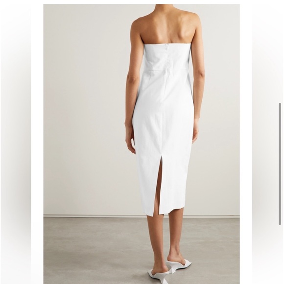 Mara Hoffman Maia Linen-Blend Midi Dress - Picture 4 of 9